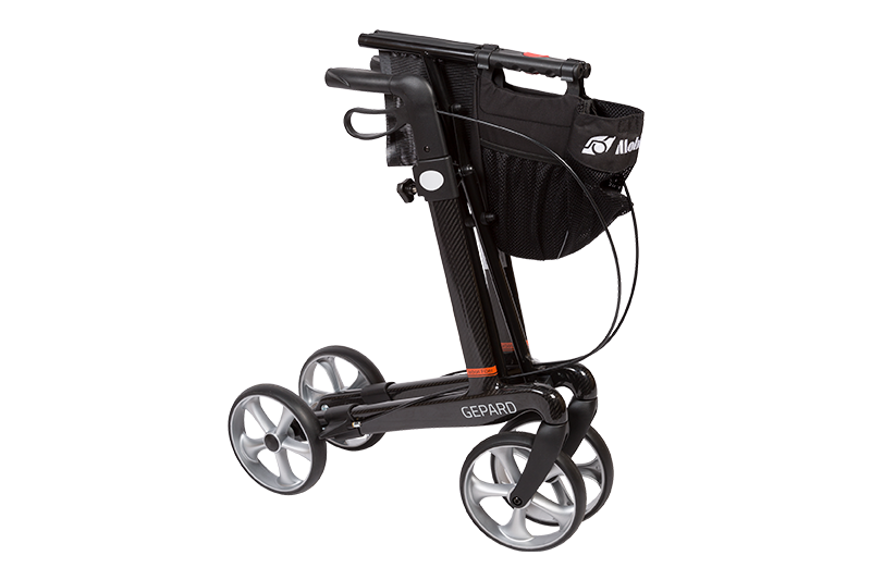 Mobilex, Rollator Gehpard zusammengelegt